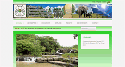 Desktop Screenshot of environnement.gov.bf